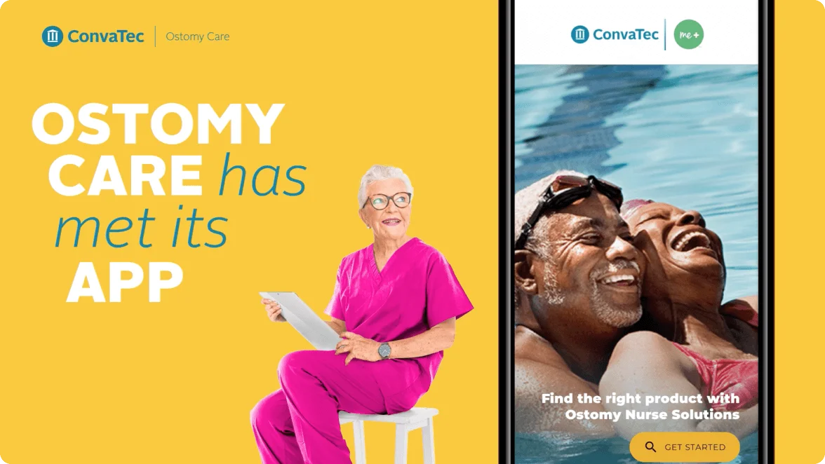 A video thumbnail of 'Introducing The Ostomy Nurse Solutions App'