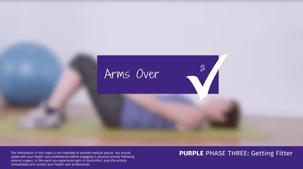 A video thumbnail of 'Purple Phase Three - Arms Over'