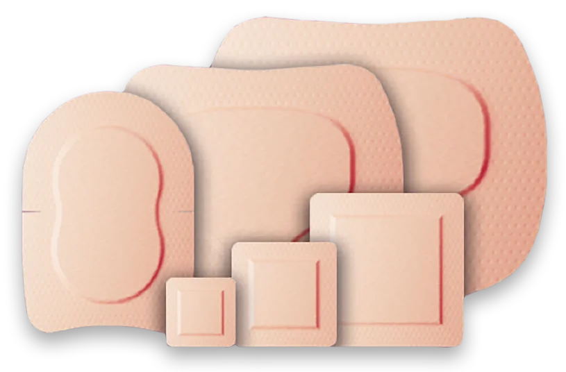 a group of white boxes